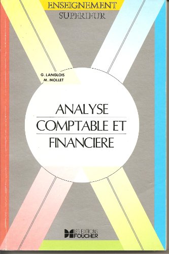 Stock image for Analyse comptable et financiere : enseignement superieur 103197 for sale by Ammareal