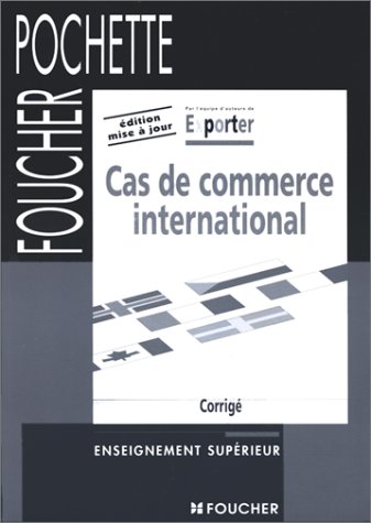 Stock image for Cas de commerce international for sale by Ammareal
