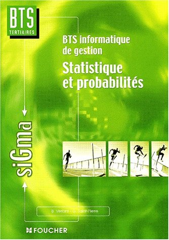 Beispielbild fr Statistique et probabilit : BTS Informatique de gestion zum Verkauf von Ammareal