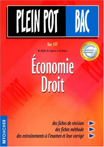 Stock image for Plein Pot Bac : Economie - Droit for sale by Ammareal