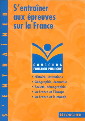 Stock image for S'entraner aux preuves sur la France for sale by Ammareal