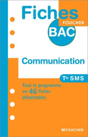 9782216095575: COMMUNICATION SMS (Ancienne dition)