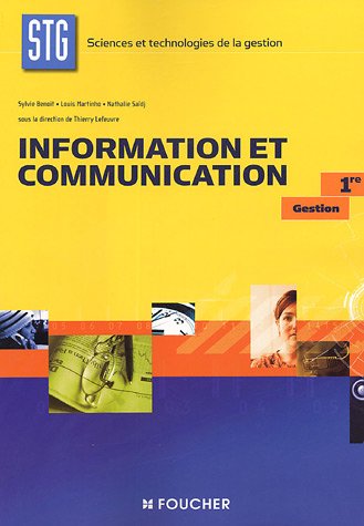 9782216097357: Information et communication 1e Sciences et technologies de la gestion