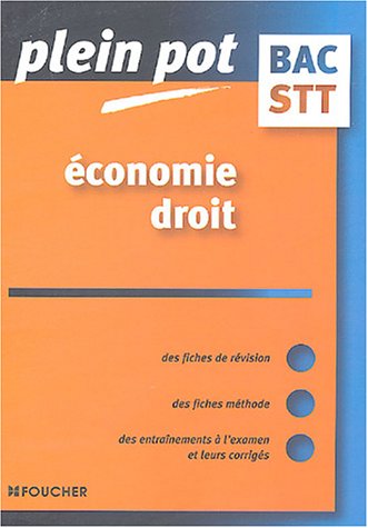 Stock image for Plein Pot Bac : Economie - Droit for sale by Ammareal