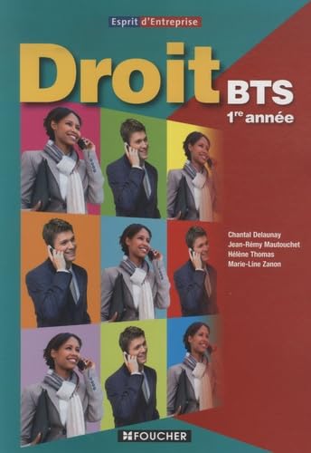 9782216103881: Droit BTS 1re anne Esprit d'entreprise