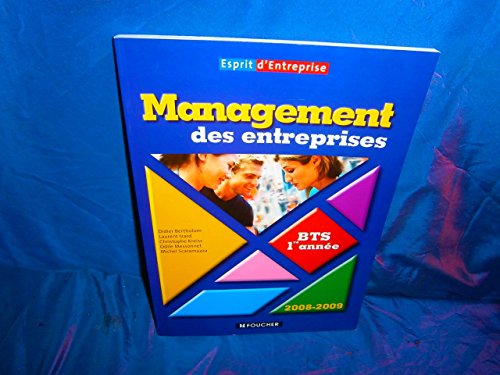 9782216103928: Management des entreprises BTS 1e anne