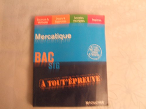 Beispielbild fr MERCATIQUE TERMINALE STG (Ancienne dition) zum Verkauf von Ammareal