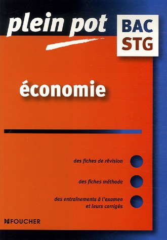 Stock image for Economie Bac STG for sale by Ammareal