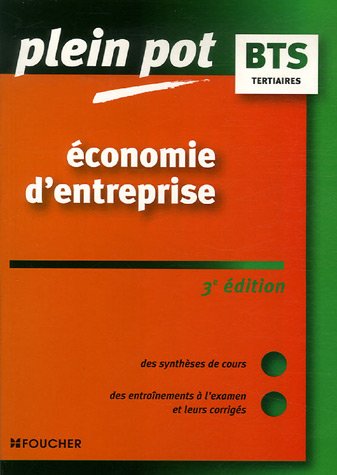 9782216105199: Economie d'entreprise: BTS, DUT tertiaires