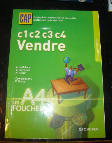 Imagen de archivo de C1, C2, C3, C4 Vendre, CAP Employ de vente a la venta por Ammareal