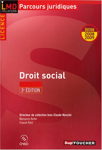 Imagen de archivo de Droit social (Ancienne Edition) a la venta por Ammareal