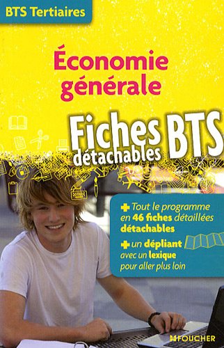 9782216112074: Economie gnrale BTS tertiaires: Fiches dtachables