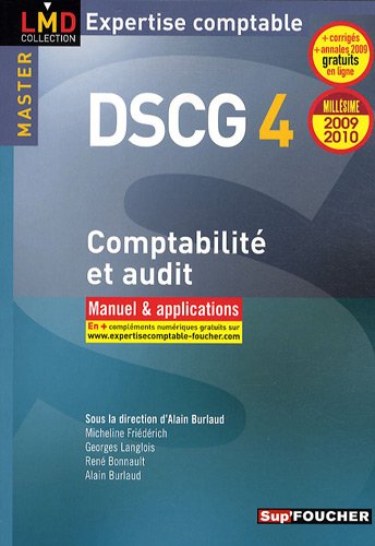 Stock image for Comptabilit et audit DSCG 4 for sale by Ammareal