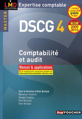 Stock image for DSCG 4, comptabilit et audit : manuel & applications for sale by LeLivreVert