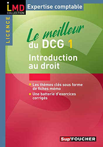 Beispielbild fr Le meilleur du DCG 1 : Introduction au droit zum Verkauf von medimops