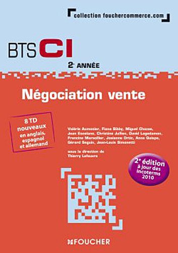 Beispielbild fr Ngociation Vente 2e anne BTS zum Verkauf von Ammareal