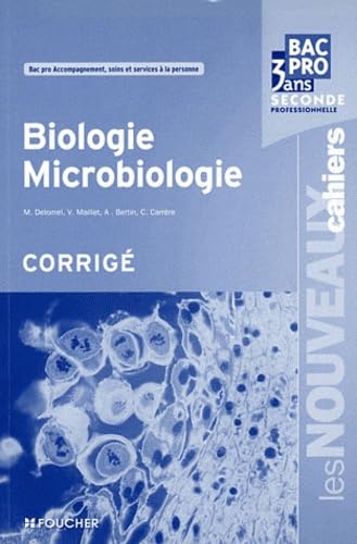 Beispielbild fr Biologie microbiologie Sde Bac Pro Corrig zum Verkauf von Ammareal