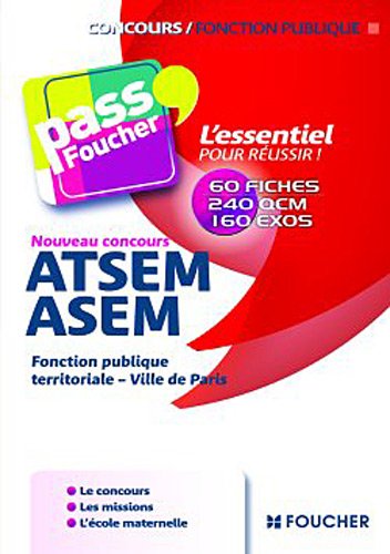 9782216117550: ATSEM/ASEM: Concours fonction publique