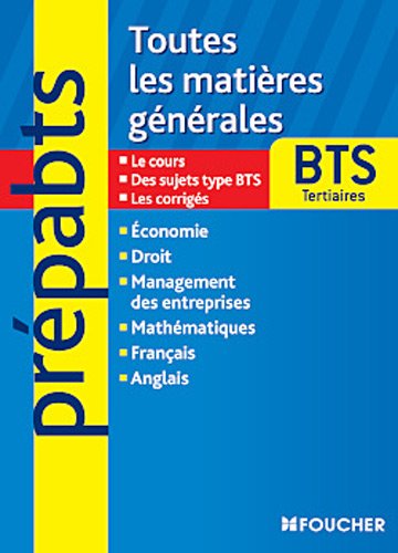 9782216117826: Toutes les matires gnrales BTS tertiaires