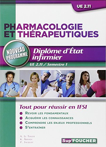 Imagen de archivo de Pharmacologie et thrapeutiques D.E.I UE 2.11 Semestre 1 a la venta por Ammareal