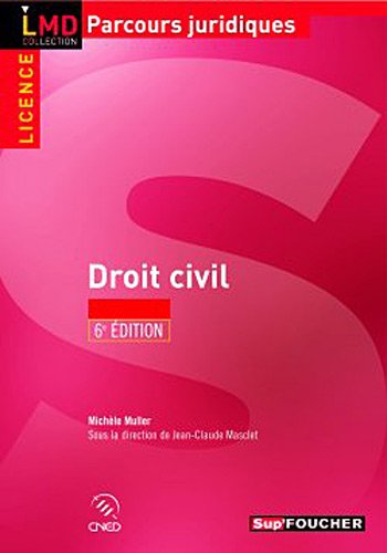 Beispielbild fr Droit civil Muller, Michle et Masclet, Jean-Claude zum Verkauf von BIBLIO-NET