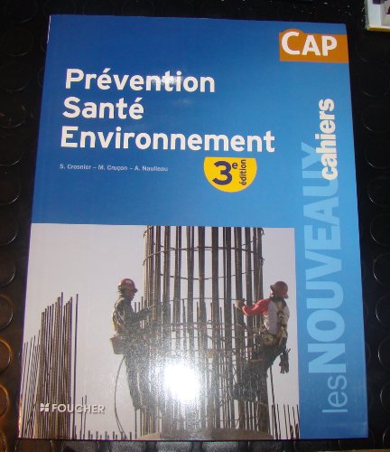 Beispielbild fr Prvention sant environnement CAP zum Verkauf von Ammareal