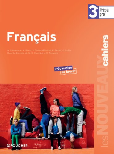 Beispielbild fr Franais 3e Prpa - Pro zum Verkauf von Ammareal