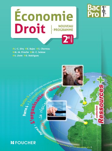 Beispielbild fr Ressources + Economie - Droit 1re Tle Bac Pro zum Verkauf von Ammareal