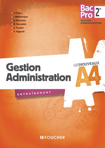 Stock image for Les Nouveaux A4 Gestion Administration Sde Bac Pro for sale by Ammareal