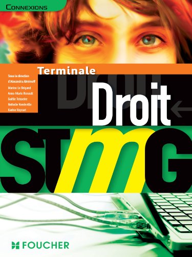 Beispielbild fr Connexions Droit Tle Bac STMG zum Verkauf von Ammareal