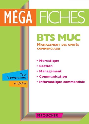 Beispielbild fr Bts Muc Management Des Units Commerciales zum Verkauf von RECYCLIVRE