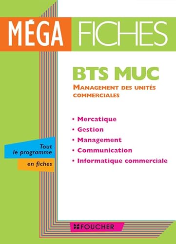 9782216120048: BTS MUC: Management des Units Commerciales
