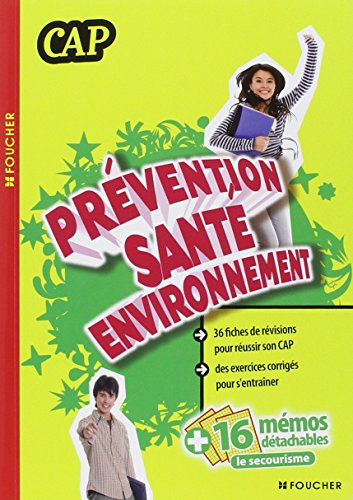 Beispielbild fr Prvention sant environnement CAP zum Verkauf von Ammareal