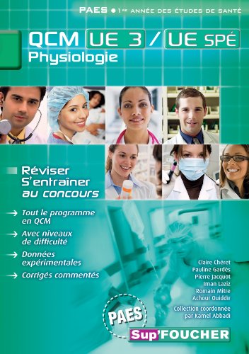 9782216121311: QCM UE3 UE SPE Physiologie (PAES)