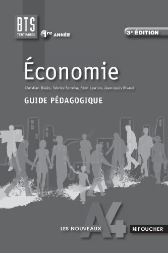 Beispielbild fr Economie BTS tertiaires 1re anne: Guide pdagogique zum Verkauf von Ammareal