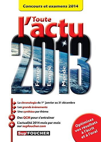 9782216125319: Toute l'actu 2013 Concours et examens 2014 (FOU.SUP.GUIDES)