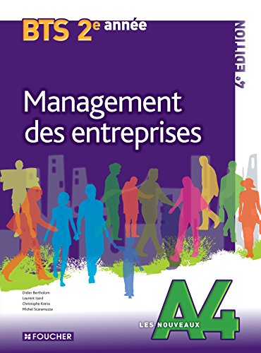 Stock image for Les Nouveaux A4 Management des entreprises 2e anne BTS 4e dition for sale by Ammareal