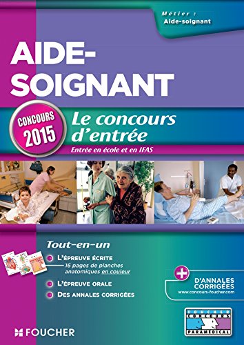 Stock image for Aide-soignant - Concours d'entre 2015 - N17 for sale by Ammareal
