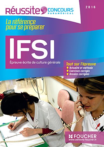 Beispielbild fr IFSI Epreuve crite de culture gnrale - Concours 2016 - N19 zum Verkauf von Ammareal
