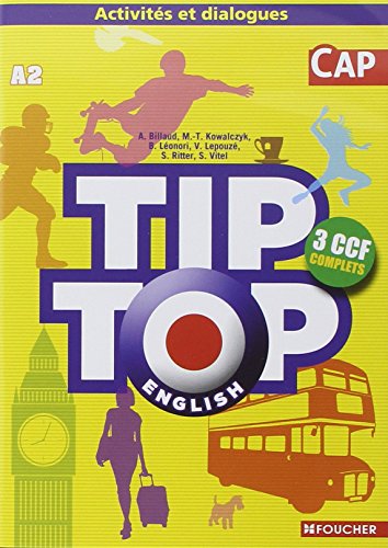 9782216130726: TIP-TOP English CAP CD audio (Lyces professionnels)