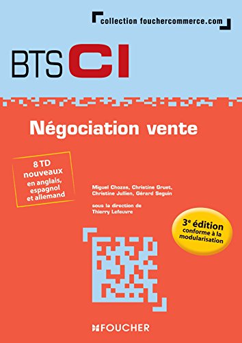 9782216132225: Ngociation vente BTS 1re et 2e annes - 3e dition