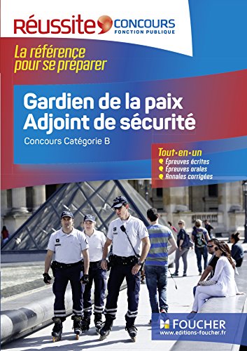 9782216133840: Gardien de la paix, Adjoint de scurit