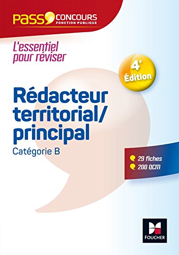 Beispielbild fr Pass'Concours Rdacteur territorial/principal 4e dition - 2017 N14 zum Verkauf von Ammareal