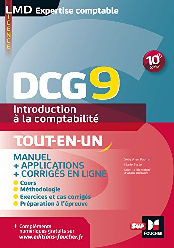 Beispielbild fr DCG 9 - Introduction  la comptabilit - Manuel - 10e dition zum Verkauf von medimops