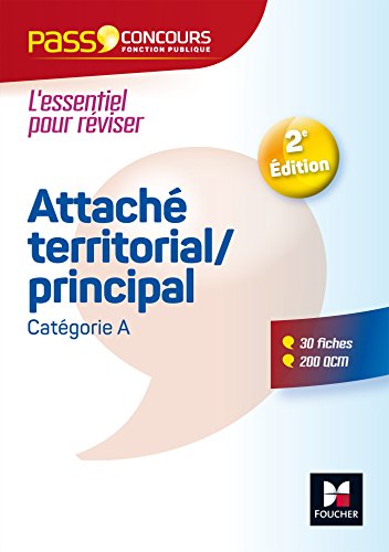 Beispielbild fr Pass'Concours - Attach territorial/Attach principal - Cat gorie A - Entrainement et r vision zum Verkauf von WorldofBooks