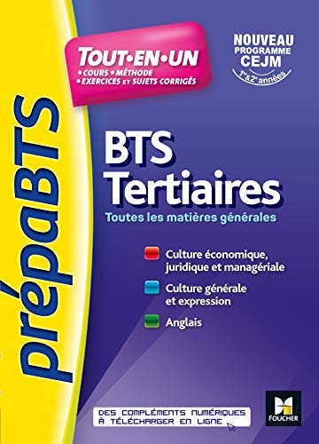 Beispielbild fr PREPABTS - Toutes les matires gnrales - BTS Tertiaires - Rvision et entrainement zum Verkauf von Ammareal