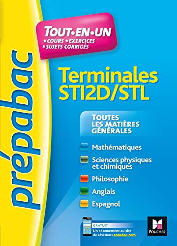 Stock image for PREPABAC - Toutes les matires gnrales - Terminales STI2D - STL - Rvision et entrainement for sale by Ammareal