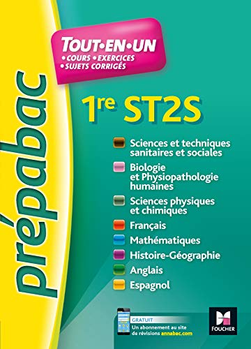 Imagen de archivo de PREPABAC - Toutes les matires - 1re ST2S - Rvision et entrainement a la venta por medimops