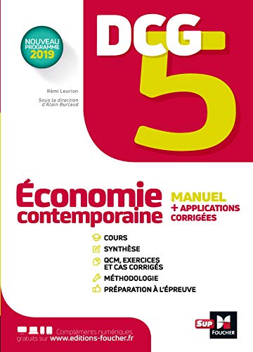Beispielbild fr DCG 5 - Economie contemporaine - Manuel et applications zum Verkauf von Ammareal