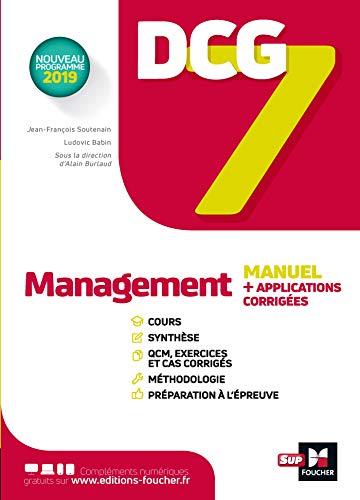 Stock image for DCG 7 - Management - Manuel et applications for sale by Ammareal